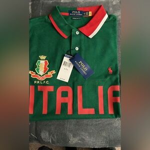 Men's nwt Italia short sleeve and short SET